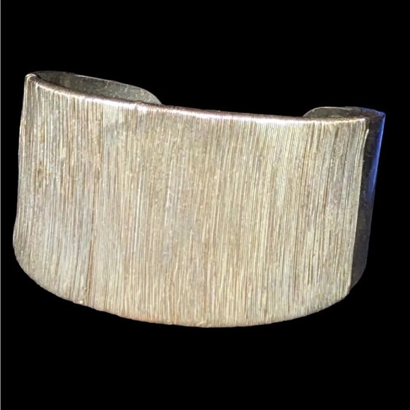 Vintage Jewelry - Vintage Gold Wire Cuff Bangle Bracelet